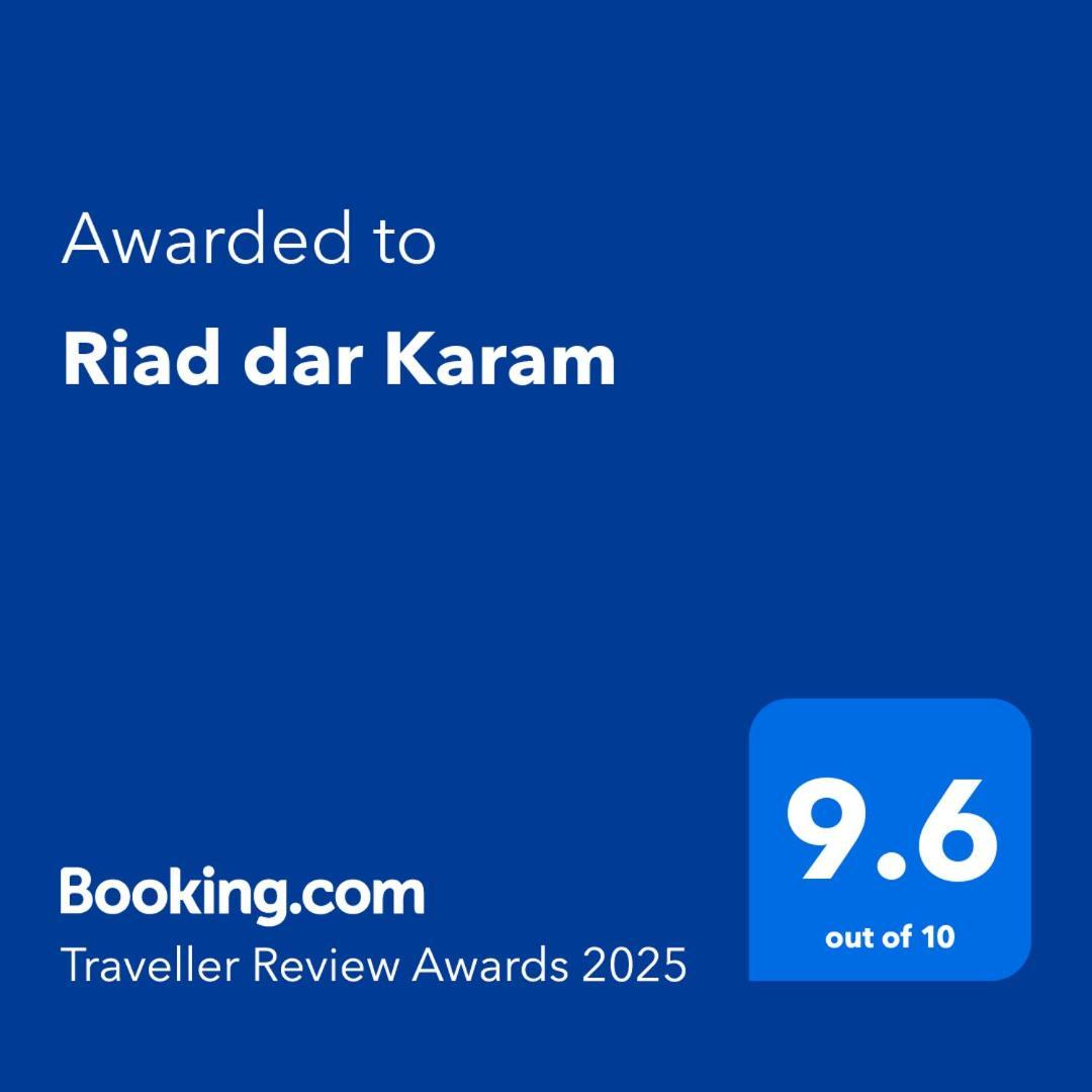 Riad Dar Karam Marrakesh Buitenkant foto